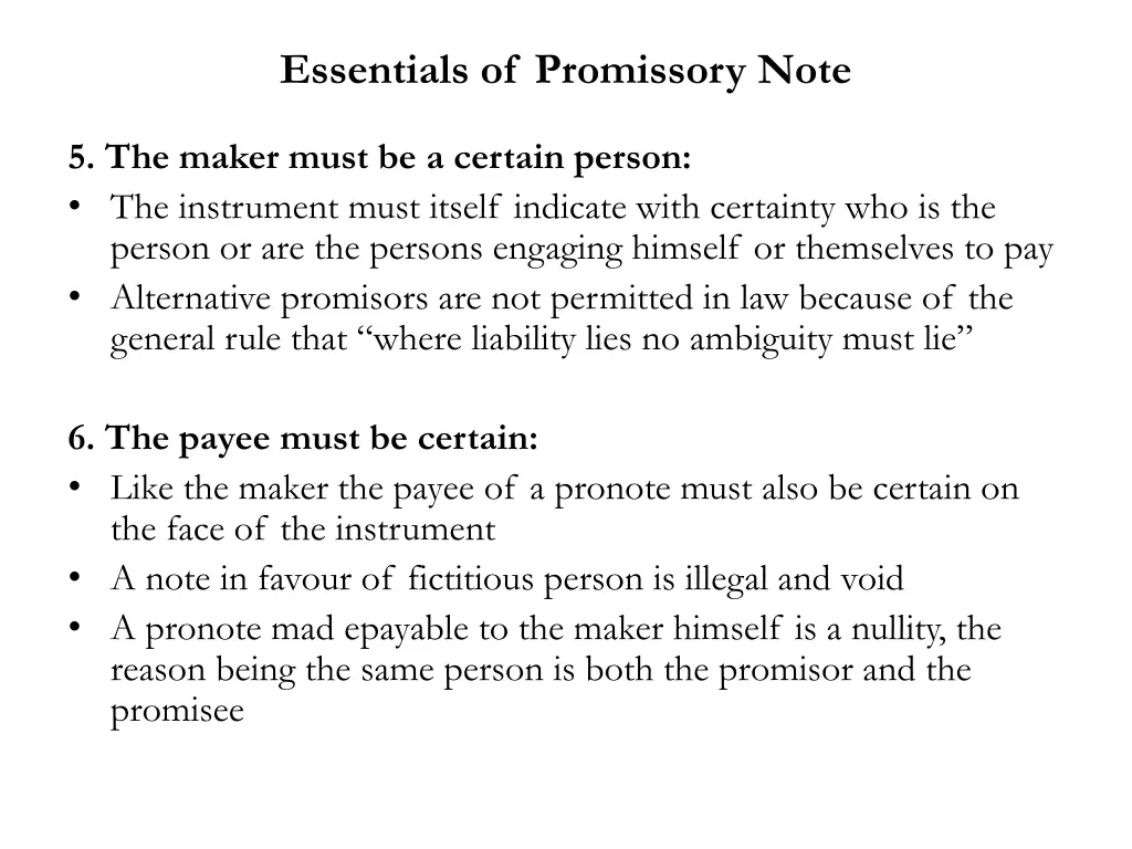 essentials of promissory note 3