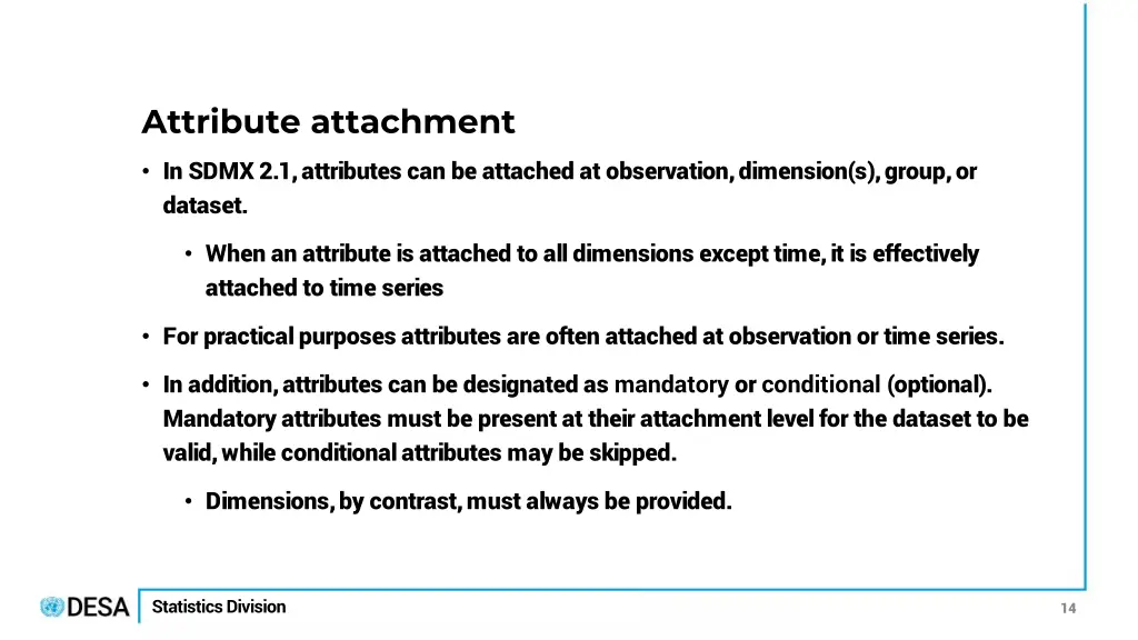 attribute attachment