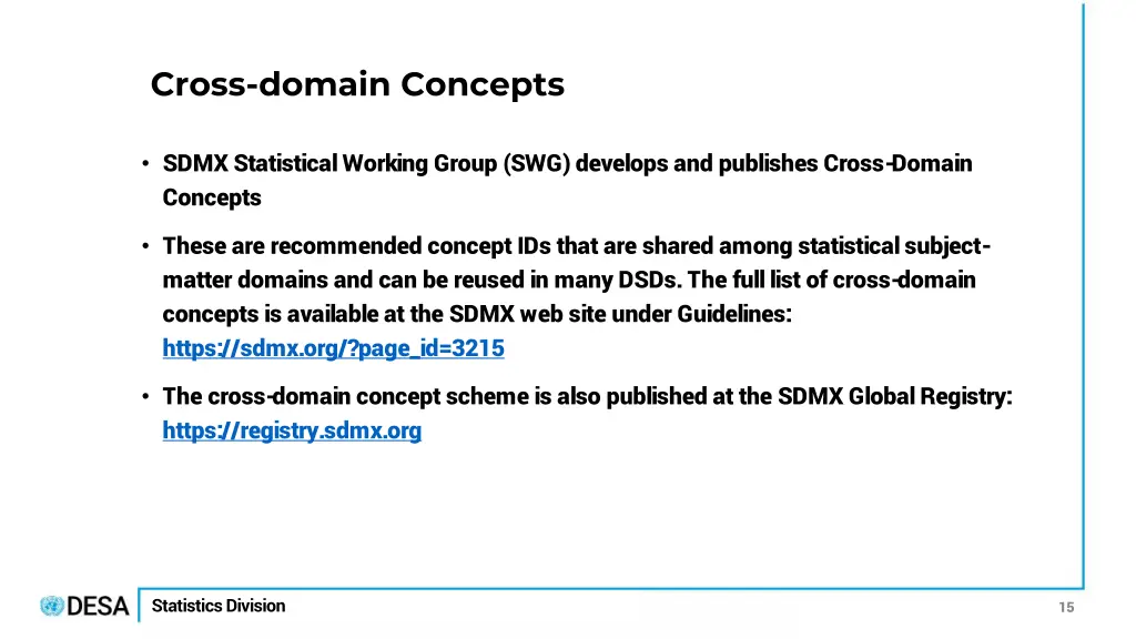 cross domain concepts