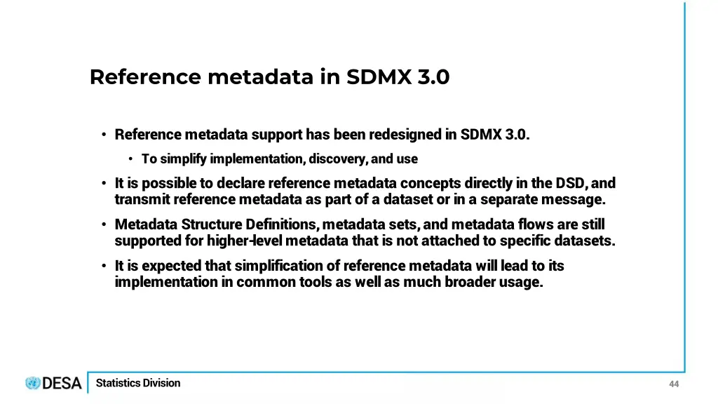 reference metadata in sdmx 3 0