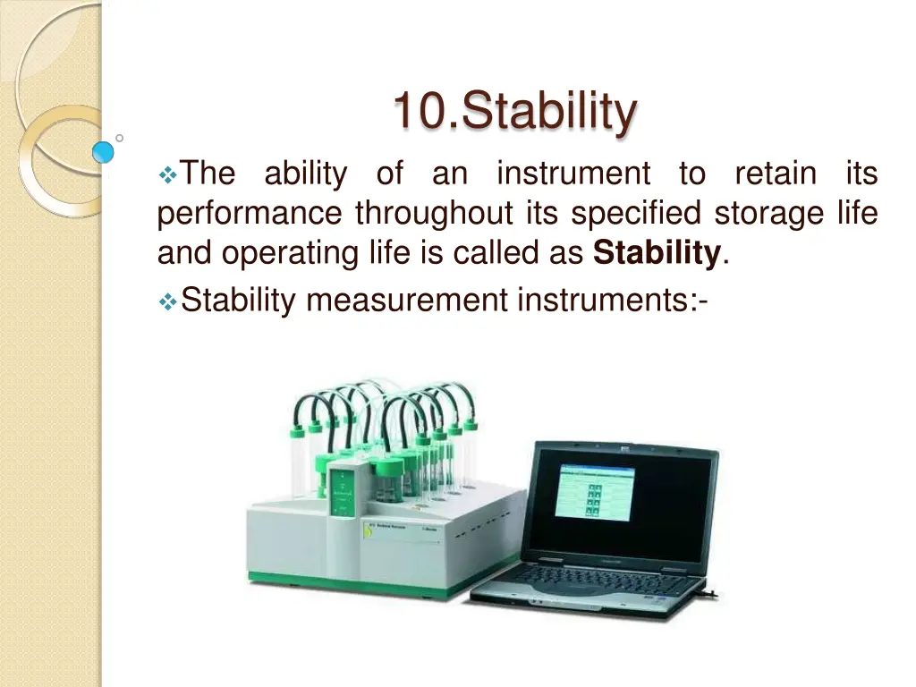 10 stability