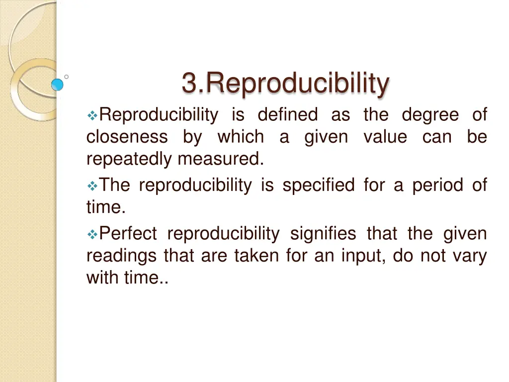 3 reproducibility reproducibility is defined