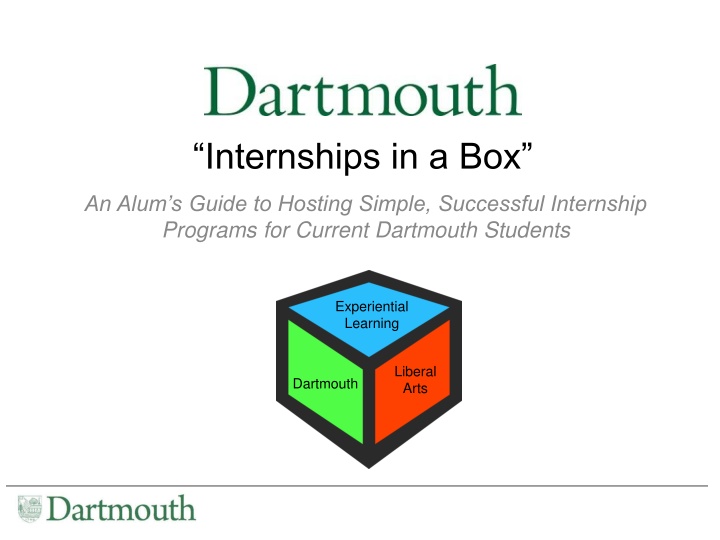 internships in a box