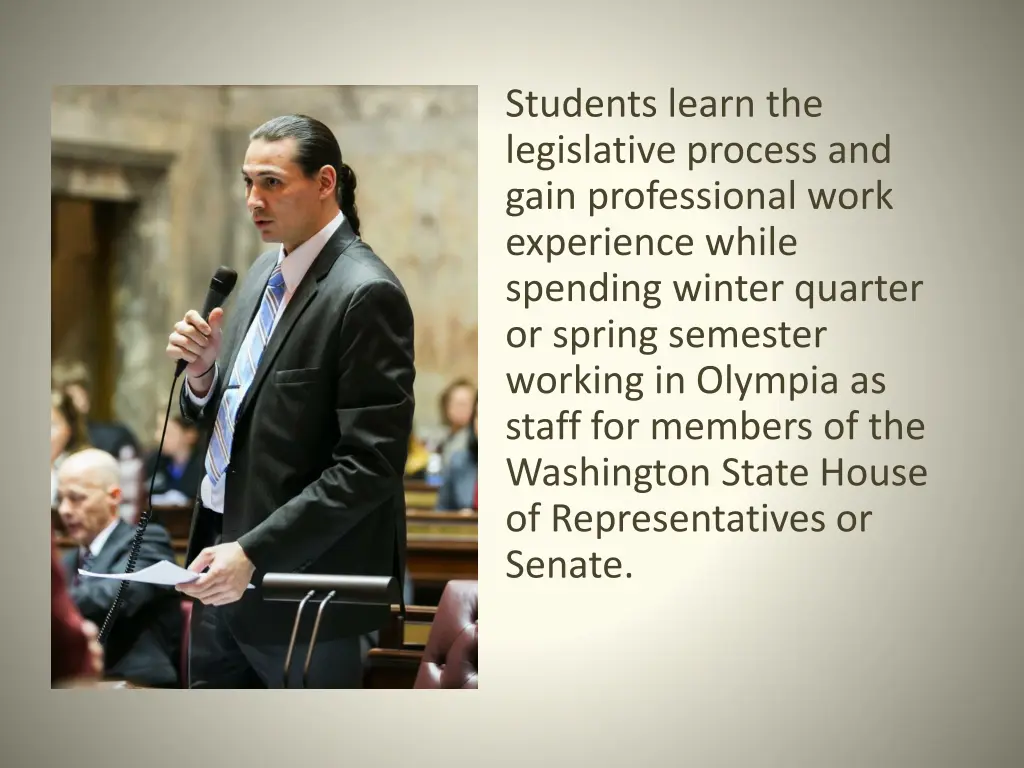 students learn the legislative process and gain