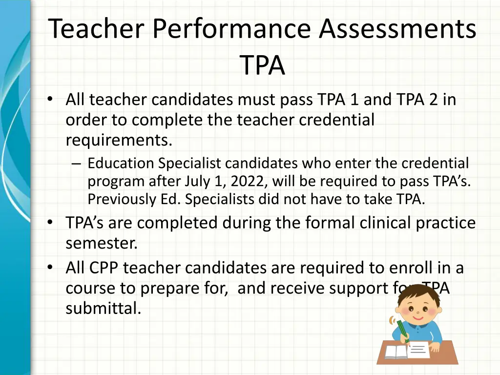 teacher performance assessments tpa all teacher