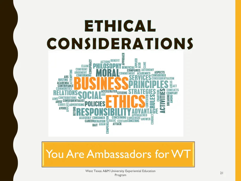 ethical considerations