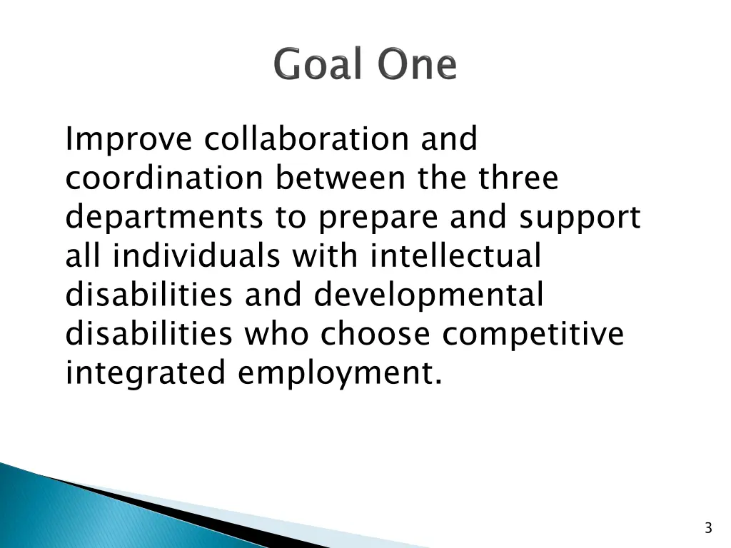 improve collaboration and coordination between