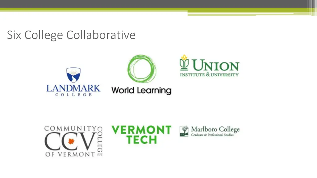 six college collaborative