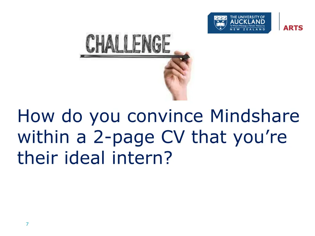 how do you convince mindshare within a 2 page