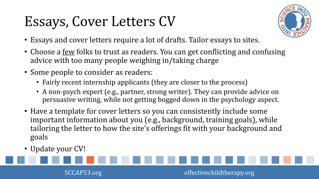 essays cover letters cv