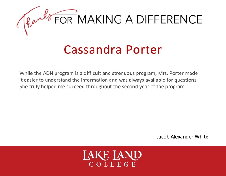 cassandra porter