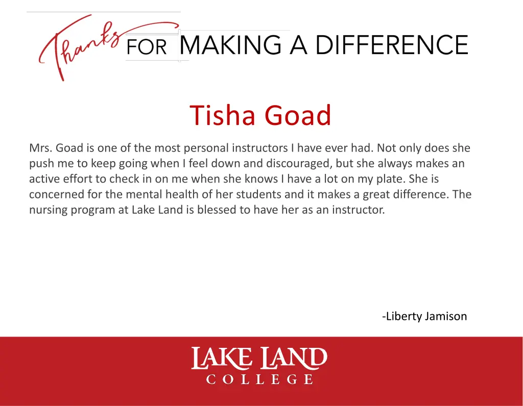 tisha goad