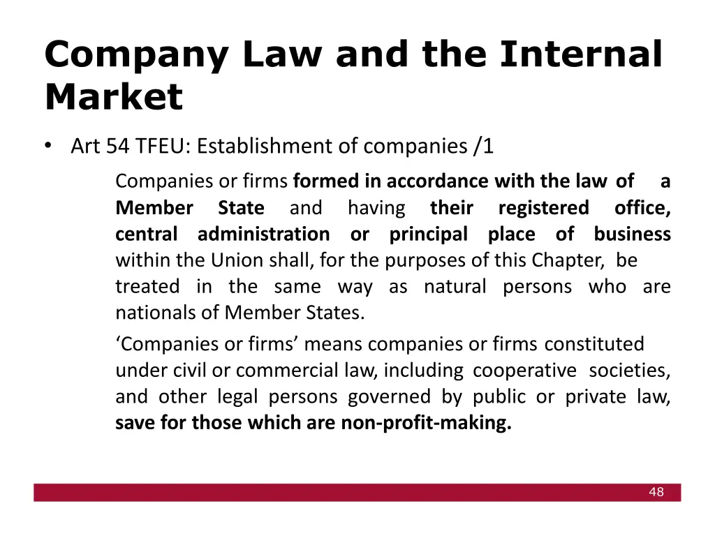 company law and the internal market 8