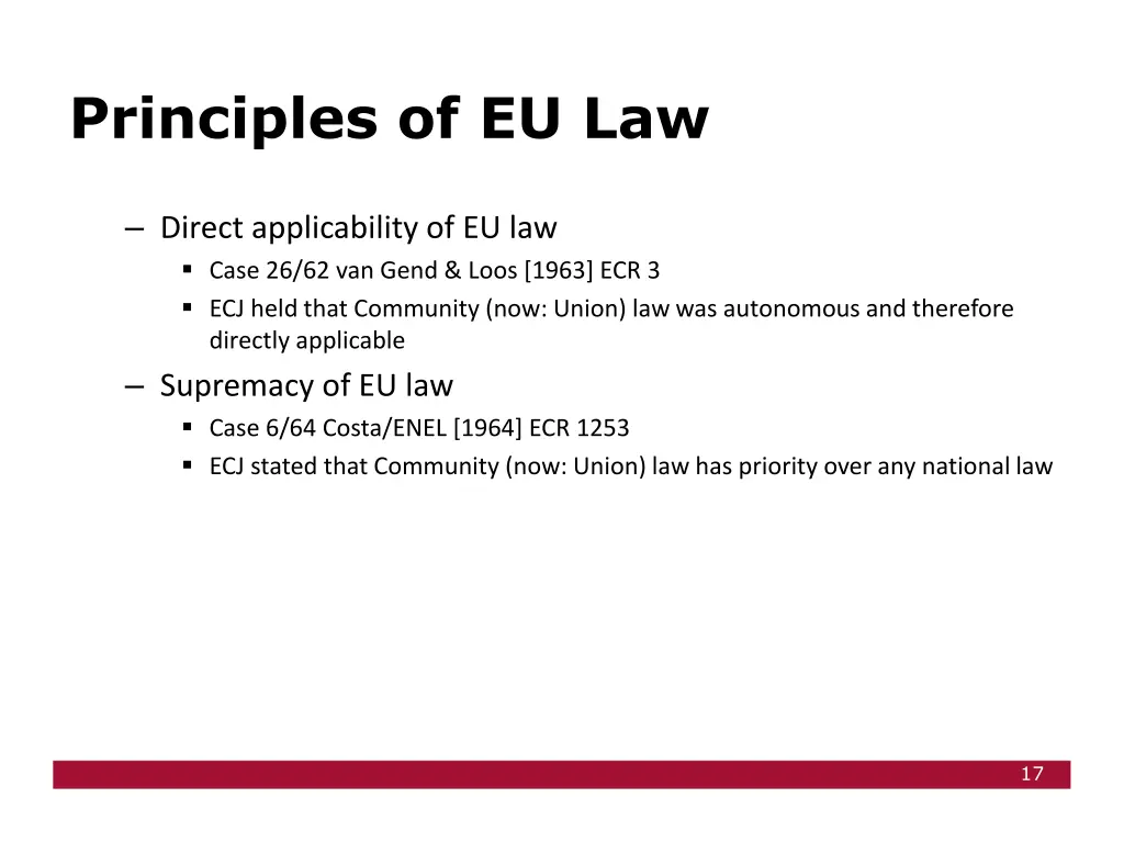 principles of eu law