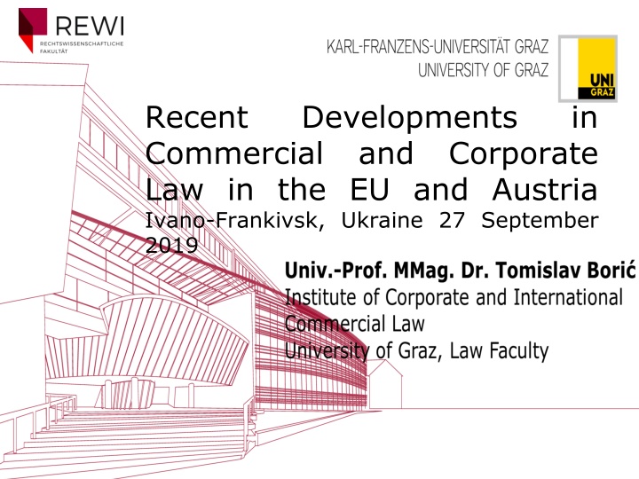 recent commercial law in the eu and austria ivano