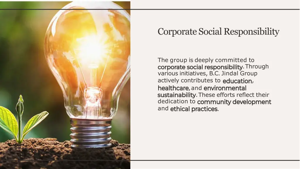 corporate social responsibility