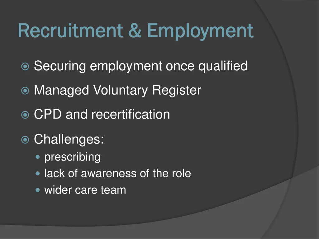 recruitment employment recruitment employment