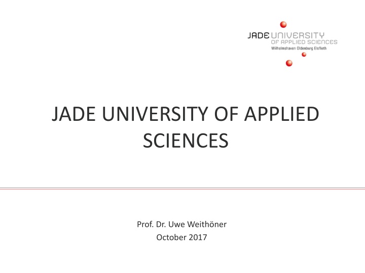 jade university of applied sciences