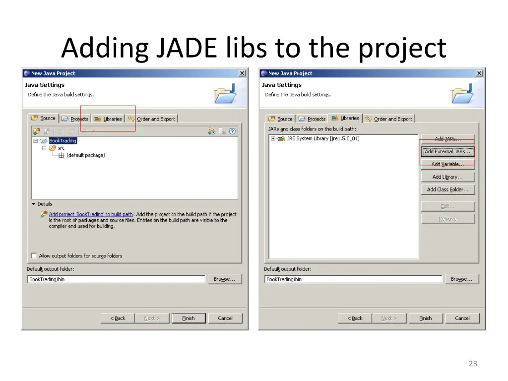 adding jade libs to the project