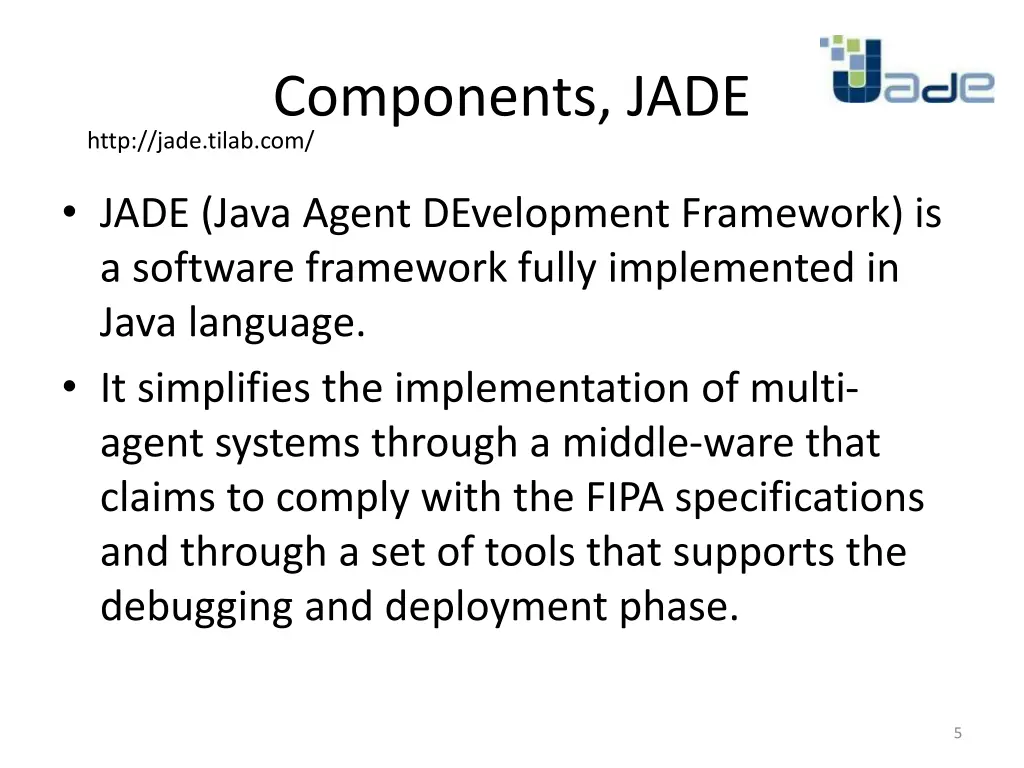 components jade http jade tilab com