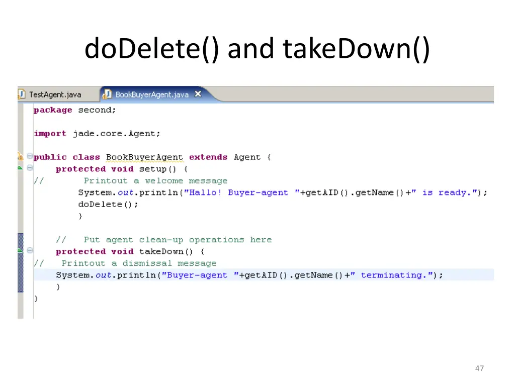 dodelete and takedown