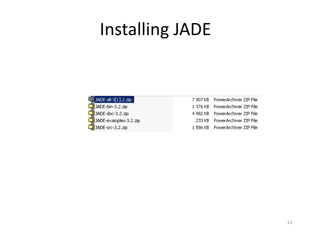 installing jade