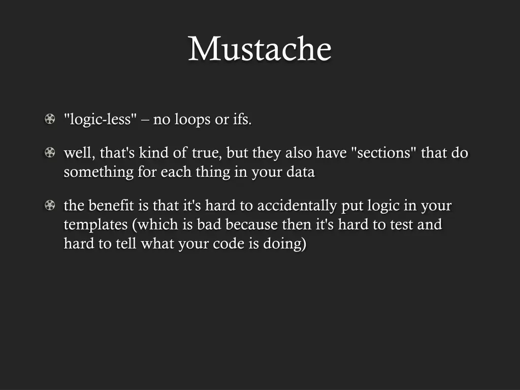 mustache