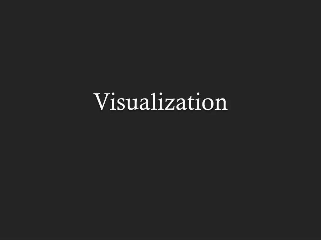 visualization