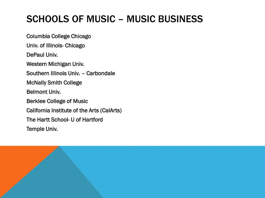 schools of music music business