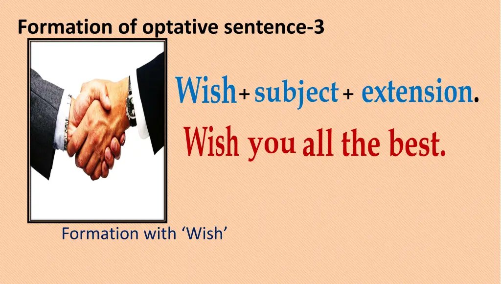 formation of optative sentence 3