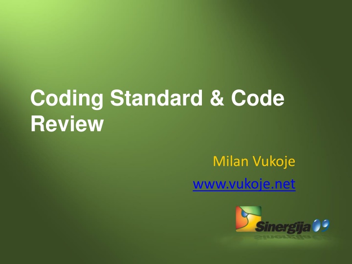 coding standard code review