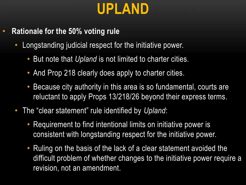 upland