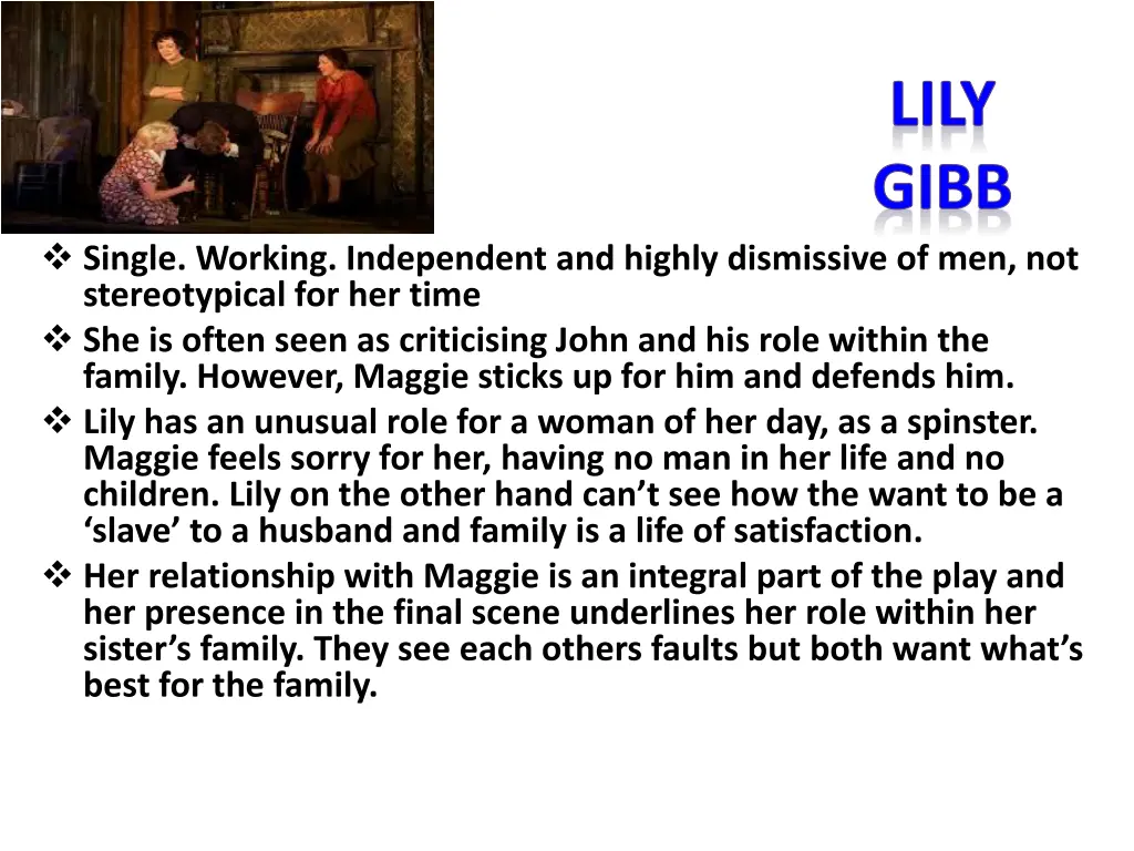 lily gibb