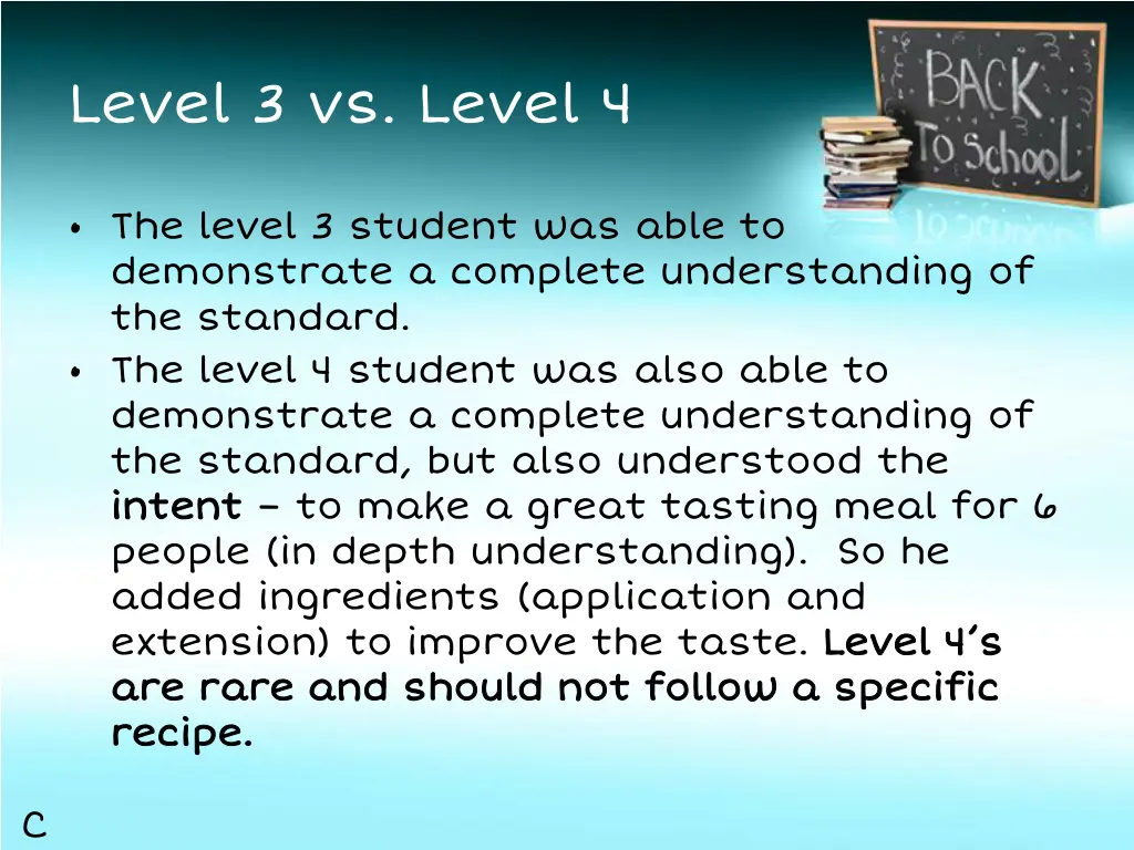 level 3 vs level 4