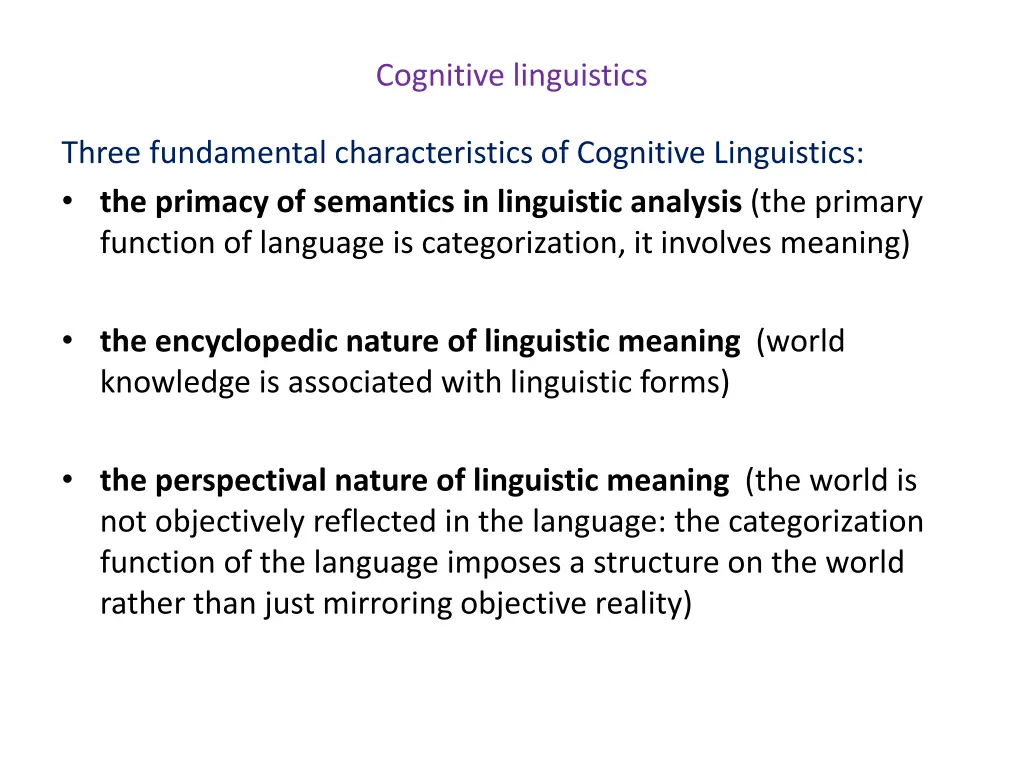 cognitive linguistics 3