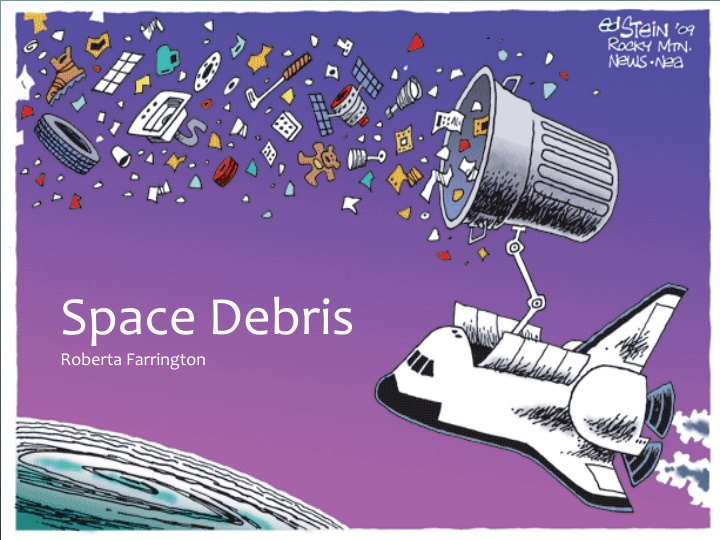 space debris roberta farrington