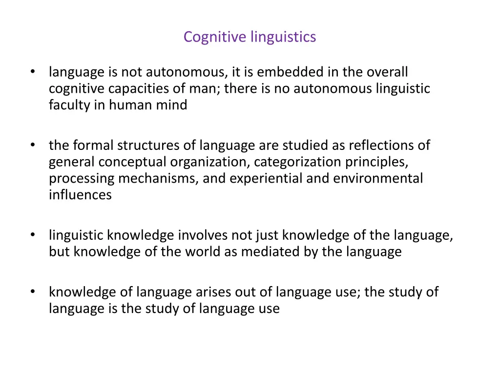 cognitive linguistics 1