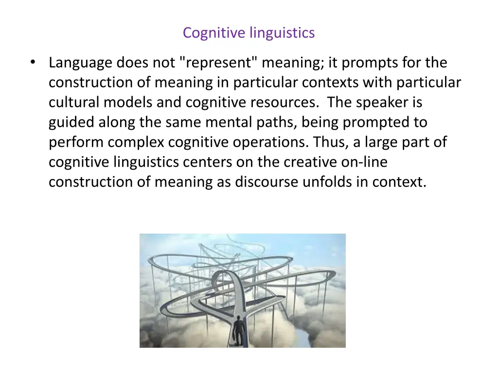 cognitive linguistics 7