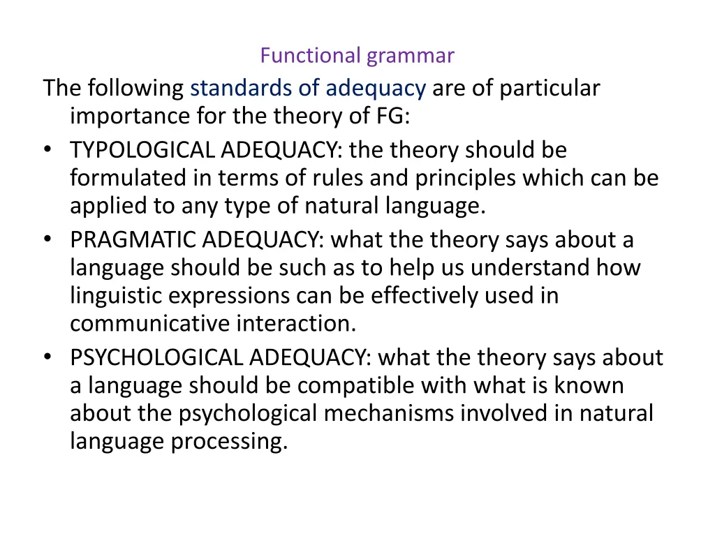 functional grammar 1