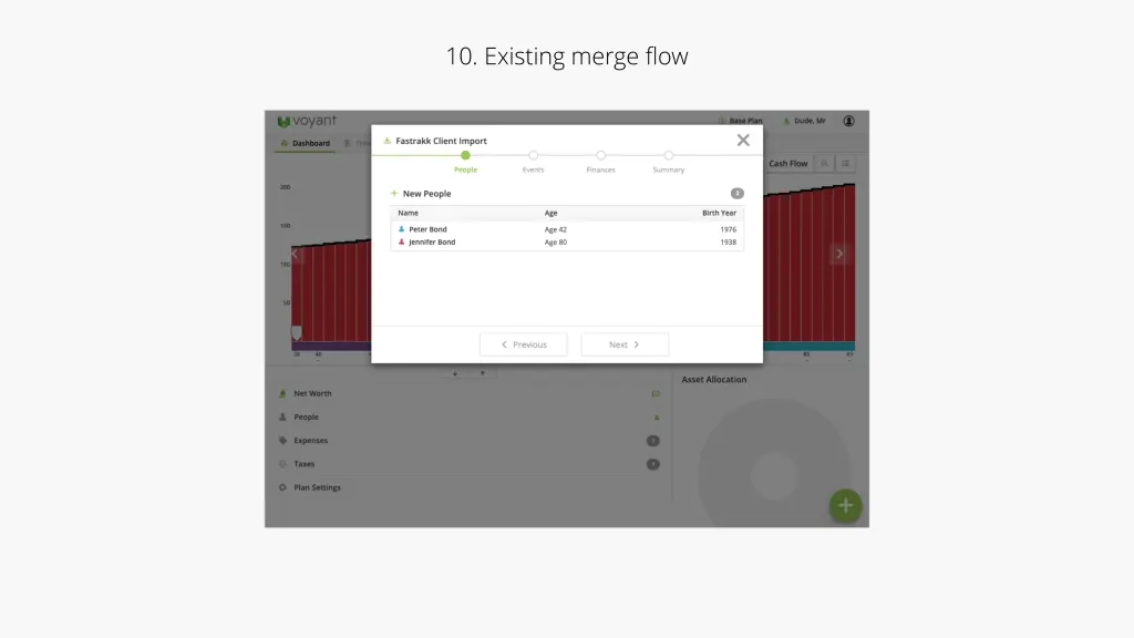 10 existing merge flow