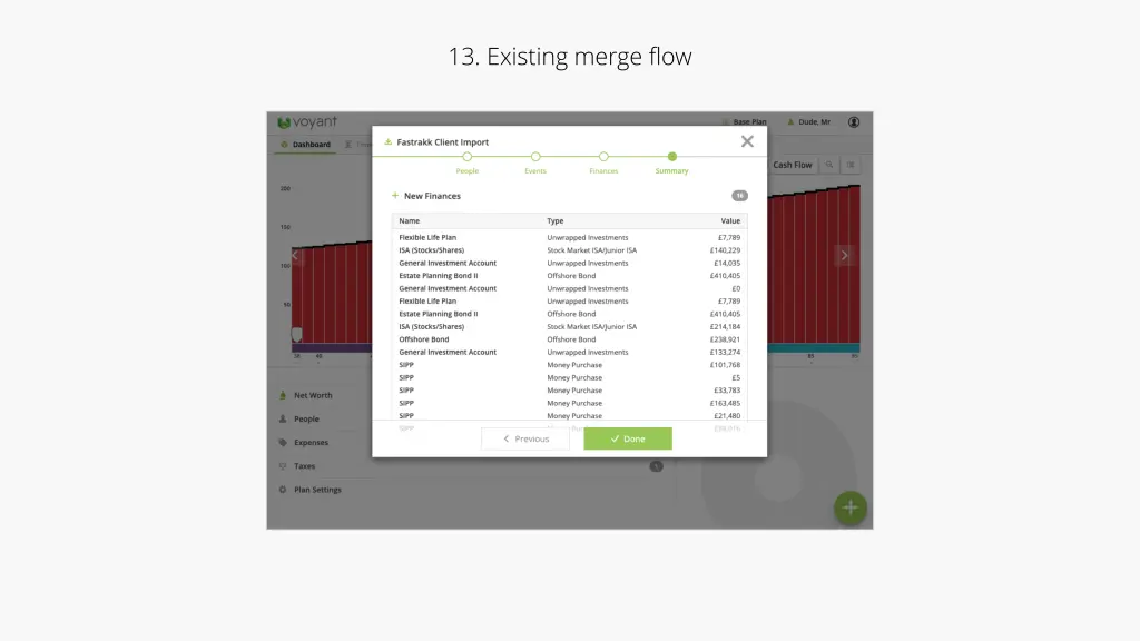 13 existing merge flow