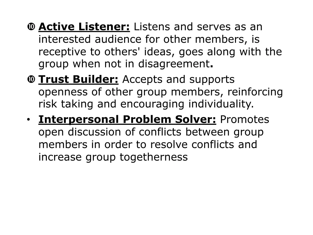 active listener listens and serves