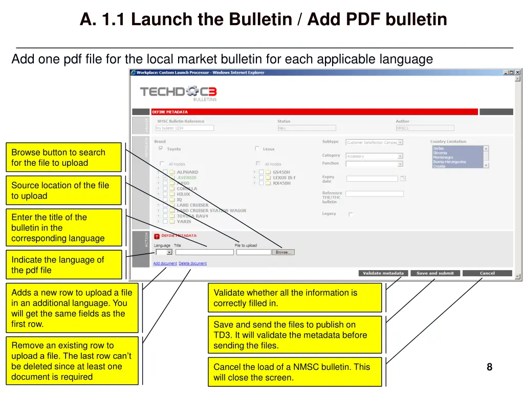 a 1 1 launch the bulletin add pdf bulletin