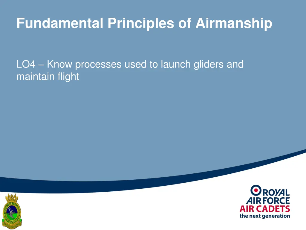 fundamental principles of airmanship 1