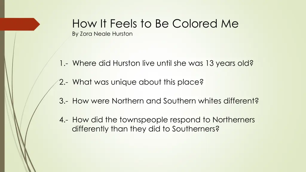 how it feels to be colored me by zora neale 1