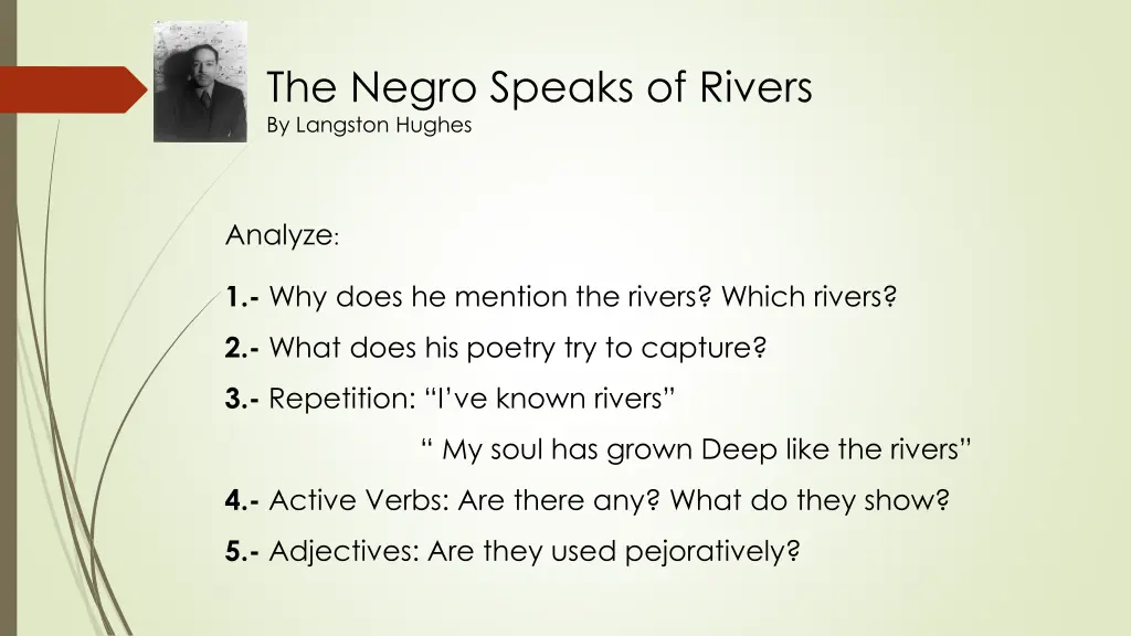 the negro speaks of rivers by langston hughes 1