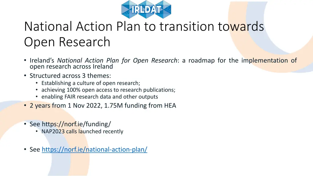 national action plan to transition towards open