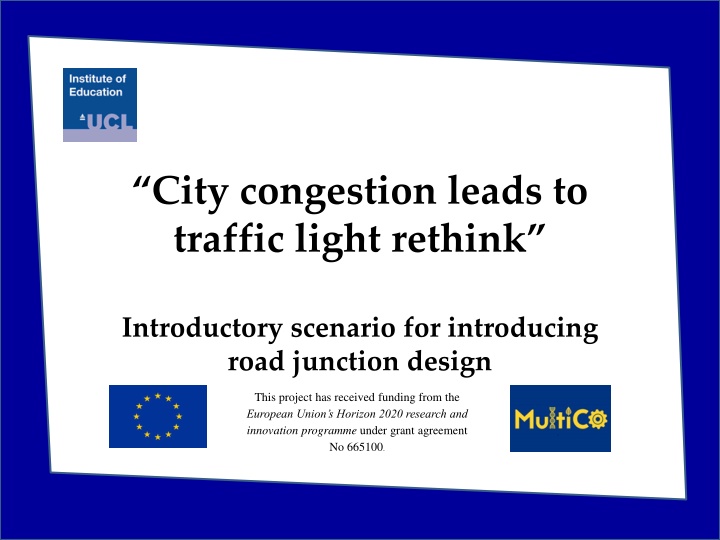 city congestion leads to traffic light rethink