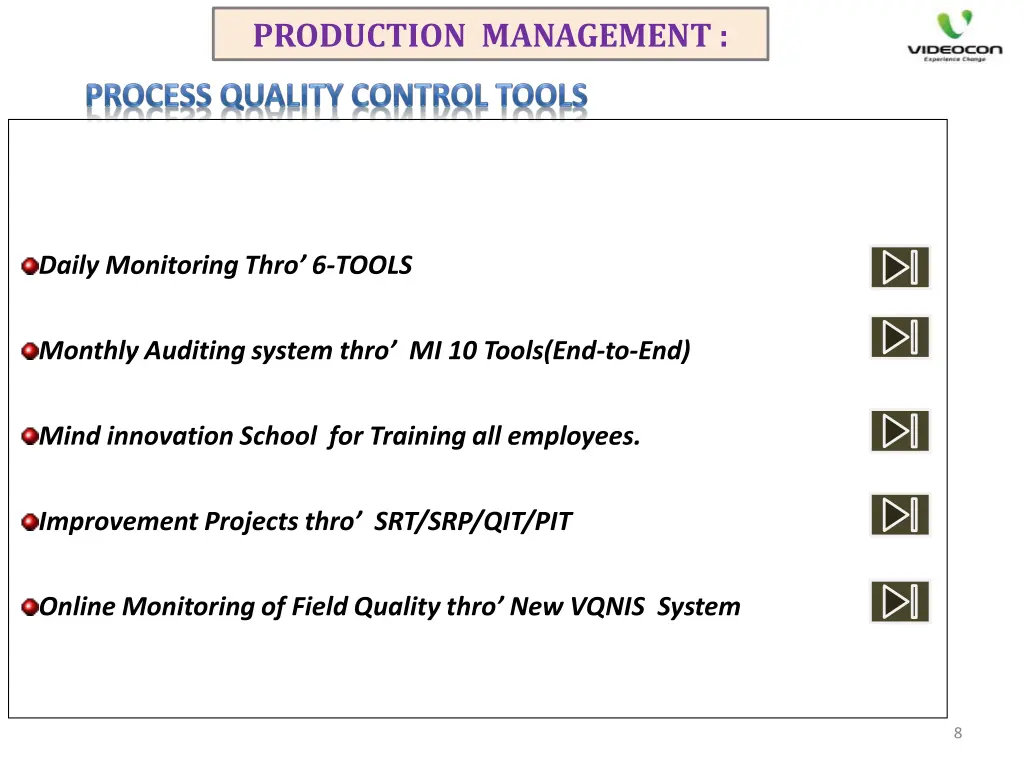 production management