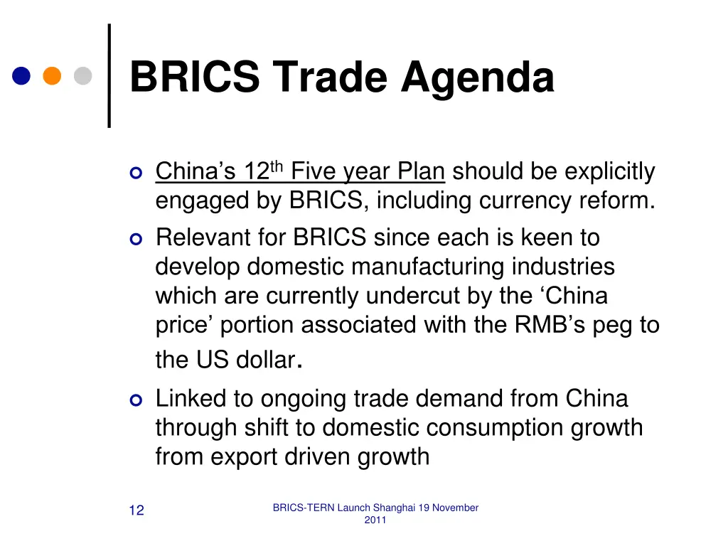 brics trade agenda 1